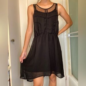 Black Dress Mesh Forever 21